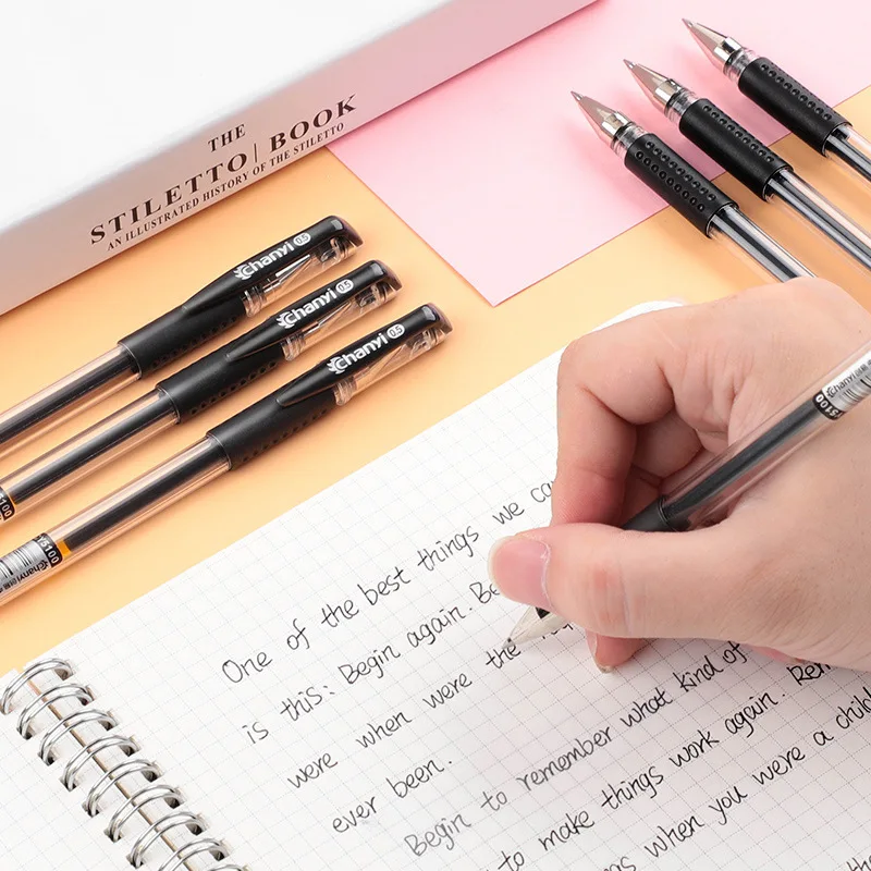 Hot Selling 0.5mm Gel pens Student Office Oil Gel Pen Supplies Promotional Gel Ink Pens