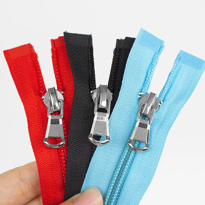 Nylon Open-End Zip Zipper 5# For Apparel Outerwear Tailor