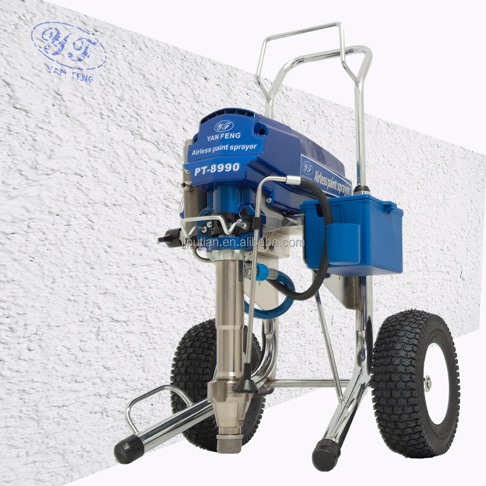 Electric Paint Spray Gun Heavier Coatings 17E673 Wall Putty Spray Machine (Graco-Mark X Pump)