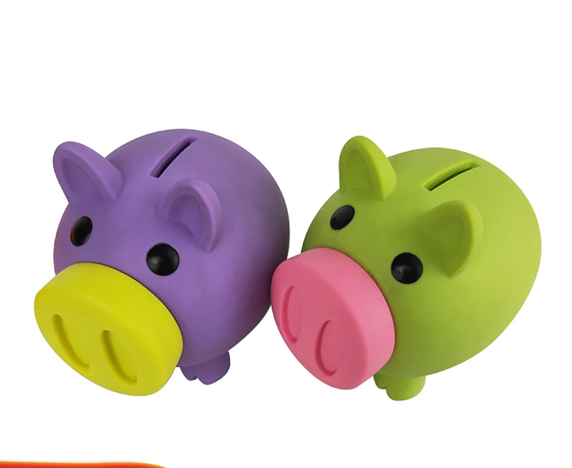 Customized Piggy Bank Toys Cartoon Coin Bank Figure Toy Saving Money Box for Kids