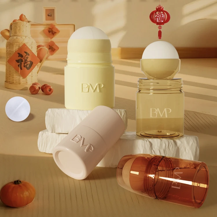 Antiperspirant Roll On Bottle Empty Perfume Deodorant Container Bottle Packaging Round Roll on Deodorant Bottle,rolar na garrafa