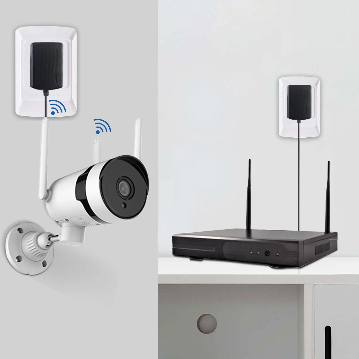 Wireless CCTV Surveillance Camera System Video Recorder 5MP Wifi NVR Security