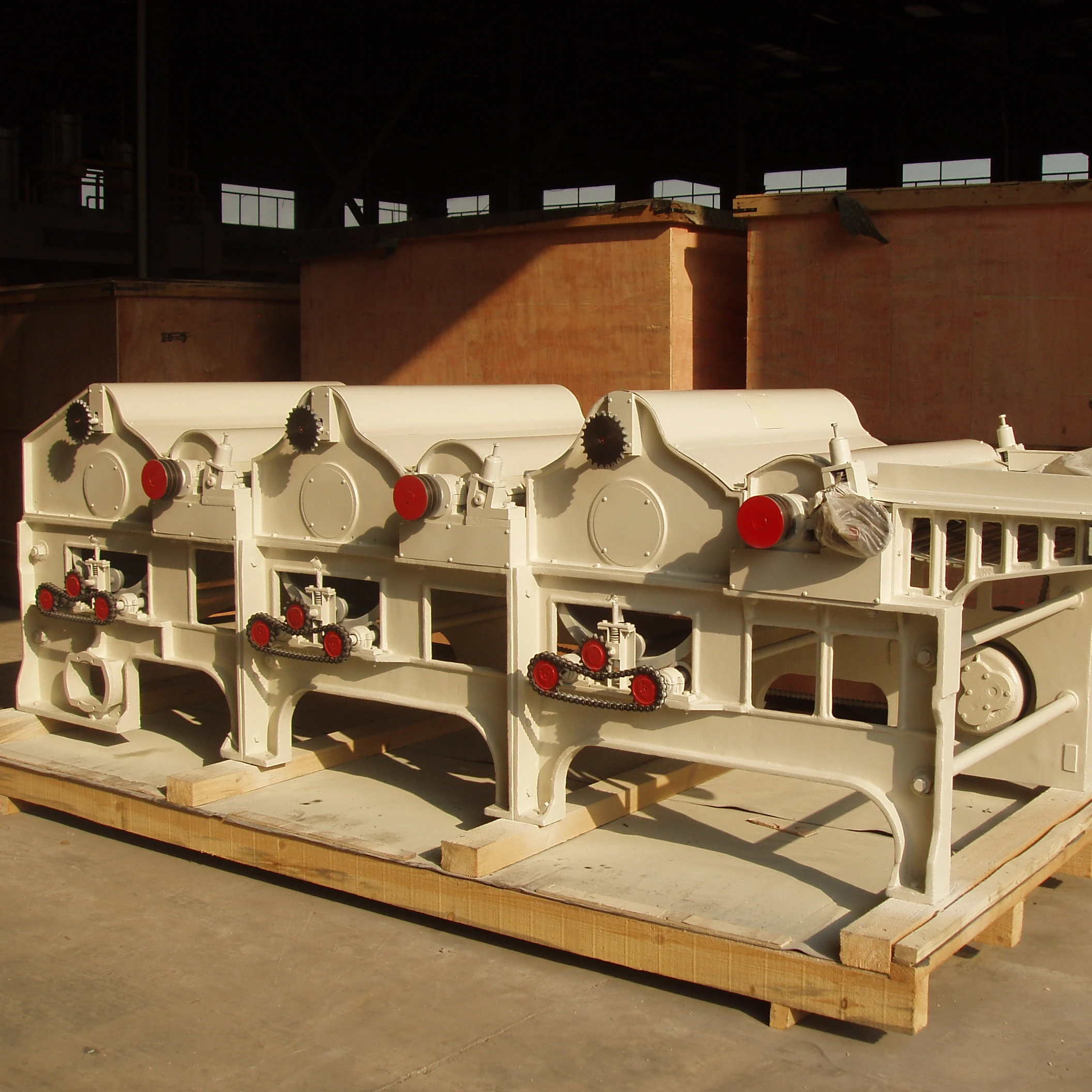 Fiber recovery machine