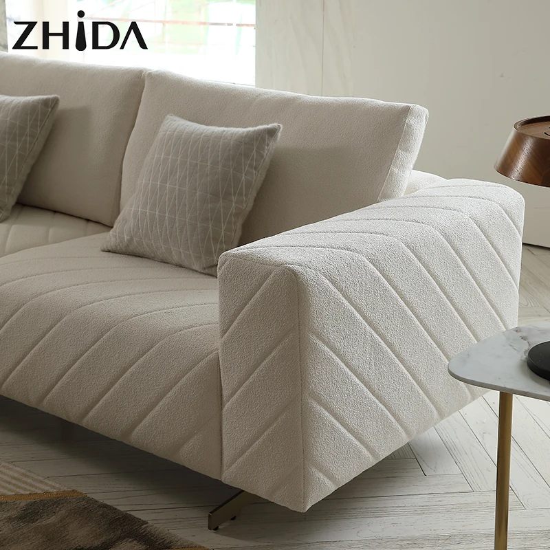 New Style 1 2 3 Living Room Sofa Luxury Sofa Set Furniture Italian Luxury Velvet Fabric Couch Set Living Room Sofas