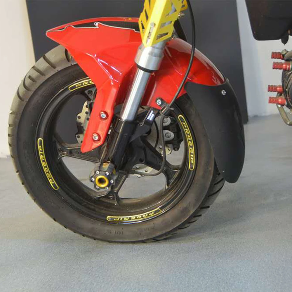 Motorcycle universal front fender lengthened mud tile baffle moped Motocross Mudguard extension water retaining skin accessories