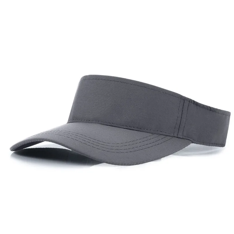 Customized Colorful Breathable Wide Brim Sports Performance Fit Adjustable Straps UV Protection Baseball Tennis Outdoor Visors