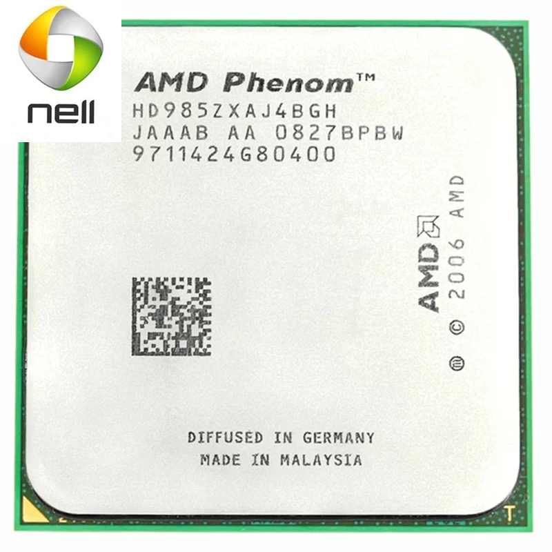 AMD Phenom X4 9850 CPU Processor Quad-CORE 2.5Ghz/ 2M /125W / 2000GHz Socket FM2+