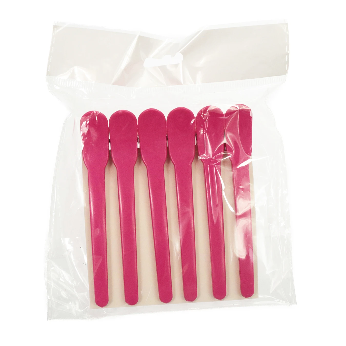 Private Label Hot Pink ABS Plastic Hair Clip 10.5 CM Hot Sale Hairclip
