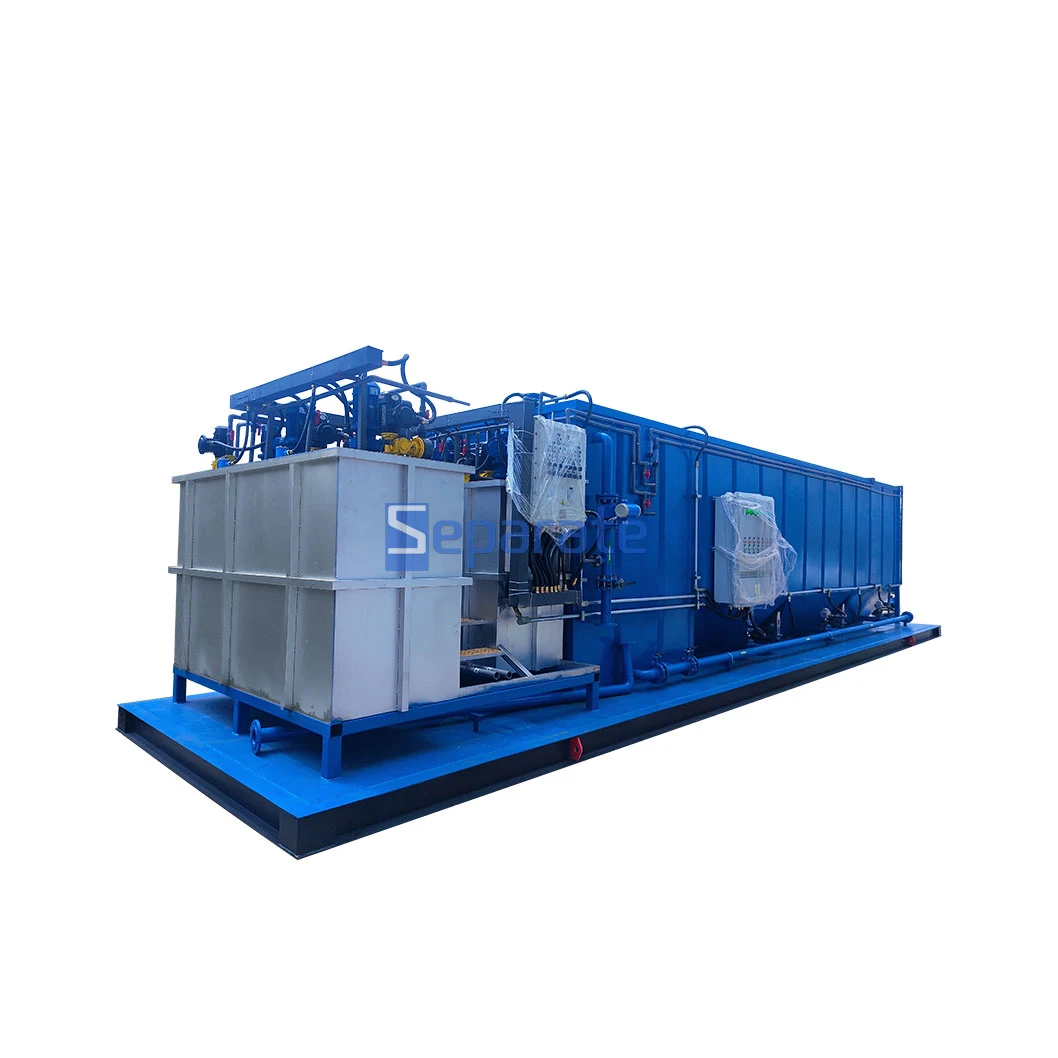 Профессиональное производство Рекламная цена промышленные сточные воды ламеллы осветлитель поселенец