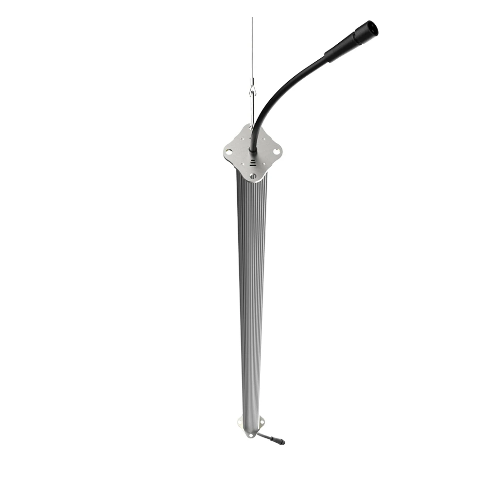 
Daisy chain design full spectrum 120W double-sided linear supplemental led grow light bar for greenhouse 