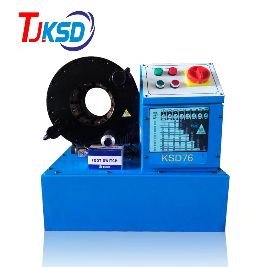 China good supplier CE System Pressure 31.5Mpa 4-76Mm 3Inch/4Inch Hose Crimper