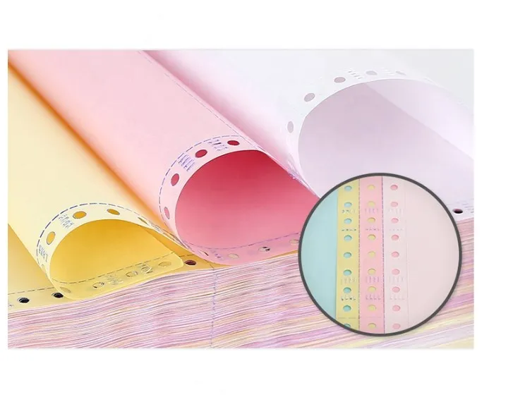Professional Order Forms Duplicate Invoice Colour Books Ncr Computer Continuous Printing Carbonless Paper For Business Use