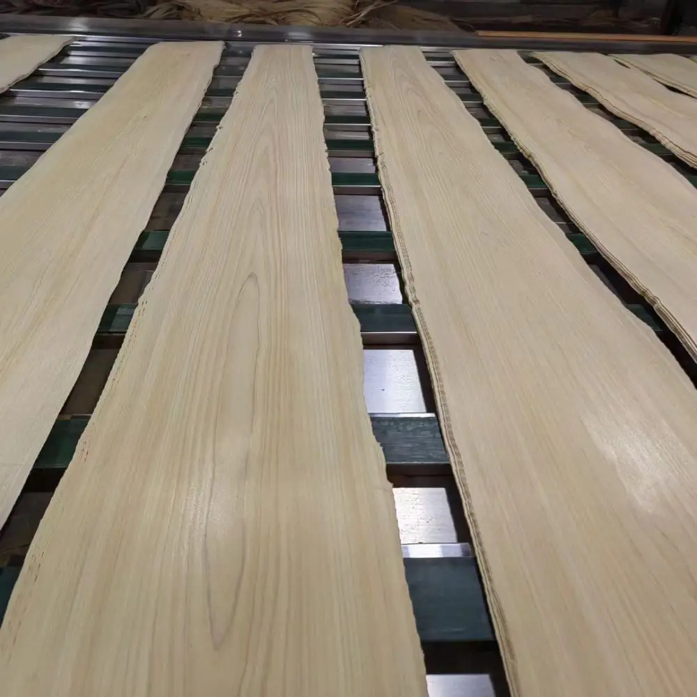 Japanese hinoki hardwood flooring veneer hinoki cypress lumber wall panels for decoration