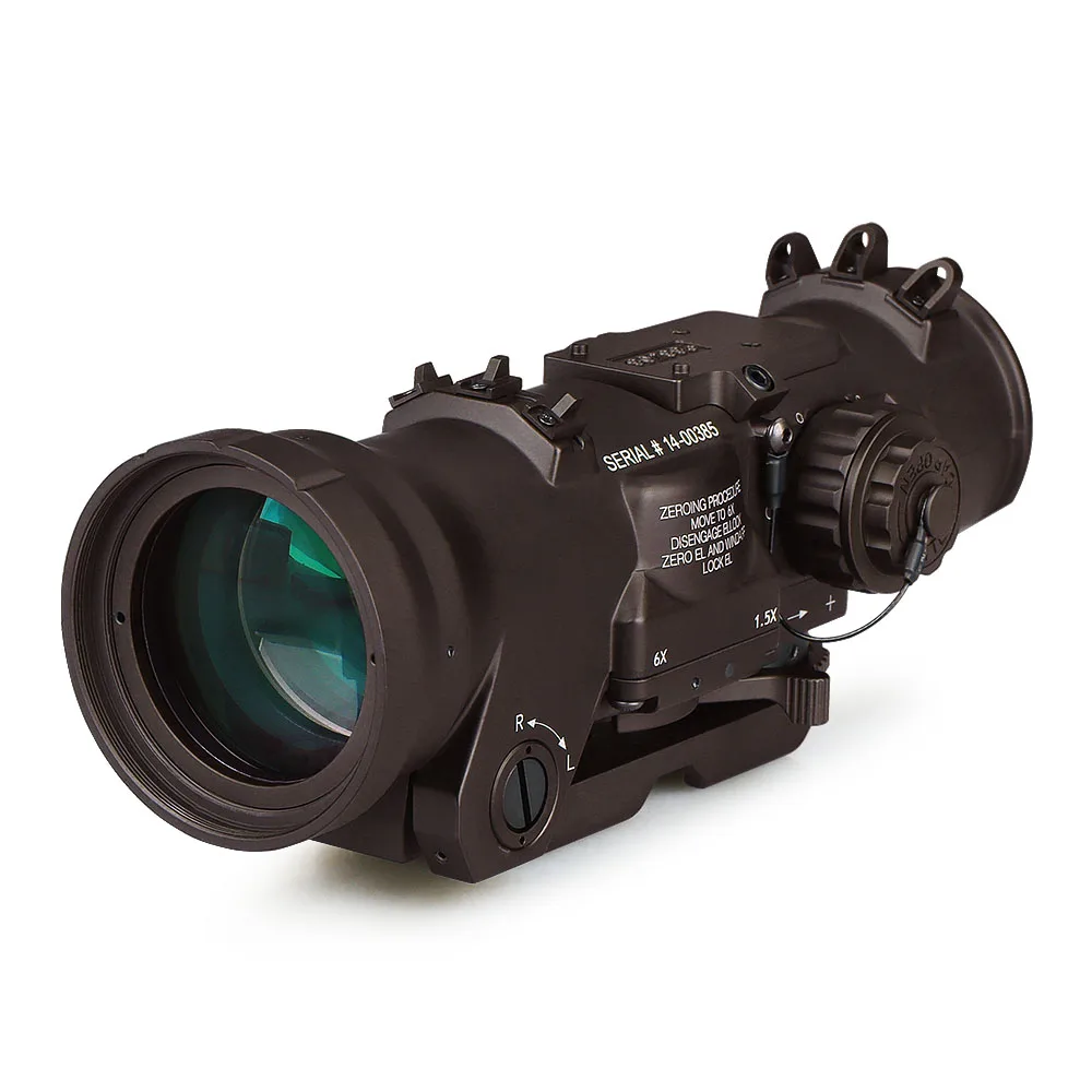 Flat Dark Earth Scope New Made Specter DR Dual Role 1.5x/6x7.62 Optical Sight
