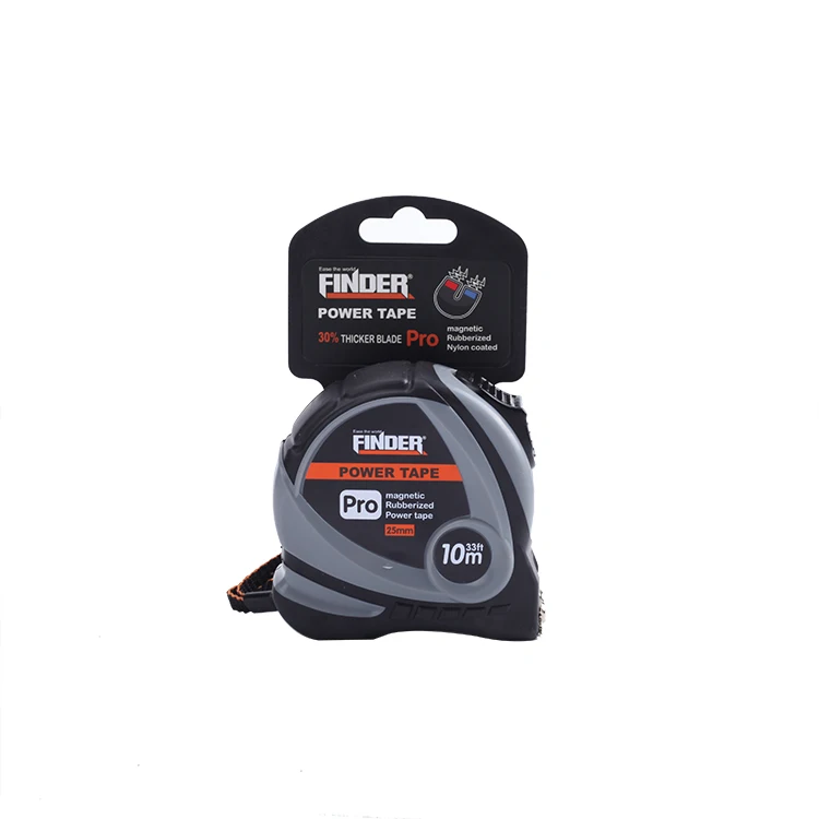 High Quality Magnetic Measuring Tape Metric and British Scale PP+TPR steel buckle with Flexome goma