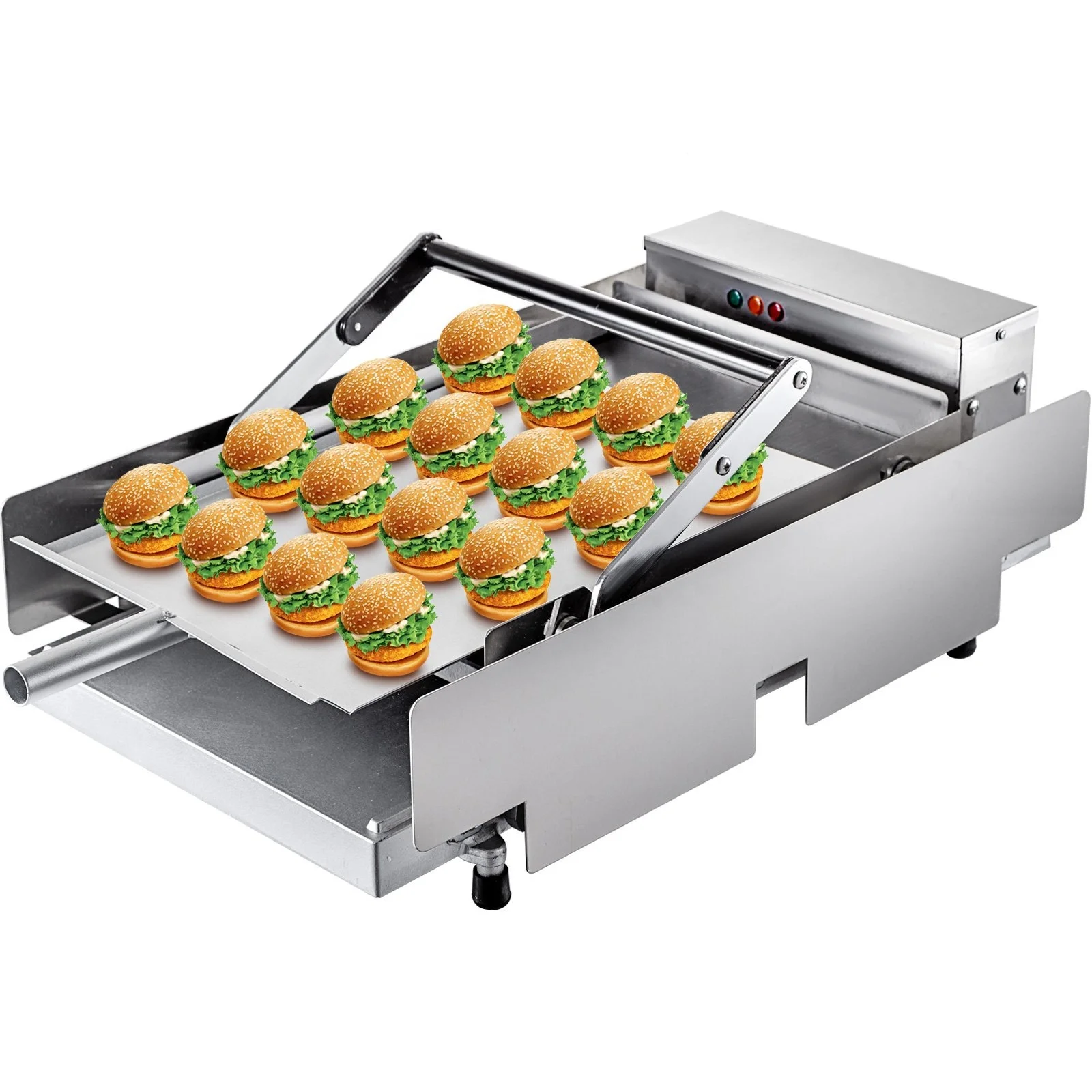 Hamburger bun grill making machine burger toaster for restaurants