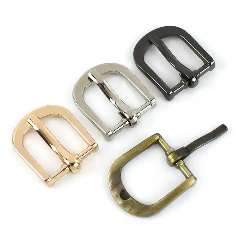 MeeTee BF498 16mm Square Die Casting Zinc Alloy Pin Buckle Garments Luggage Hardware Accessories Shoe Belt Hanging
