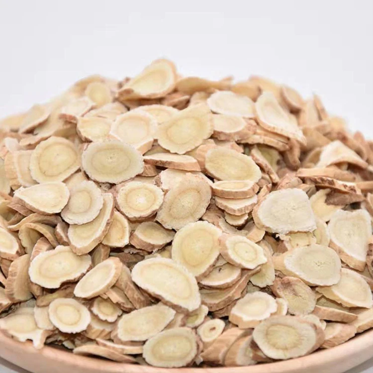 Traditional Herbal Slices of Astragalus Membranaceus Healthy Single Spices & Herbs Product