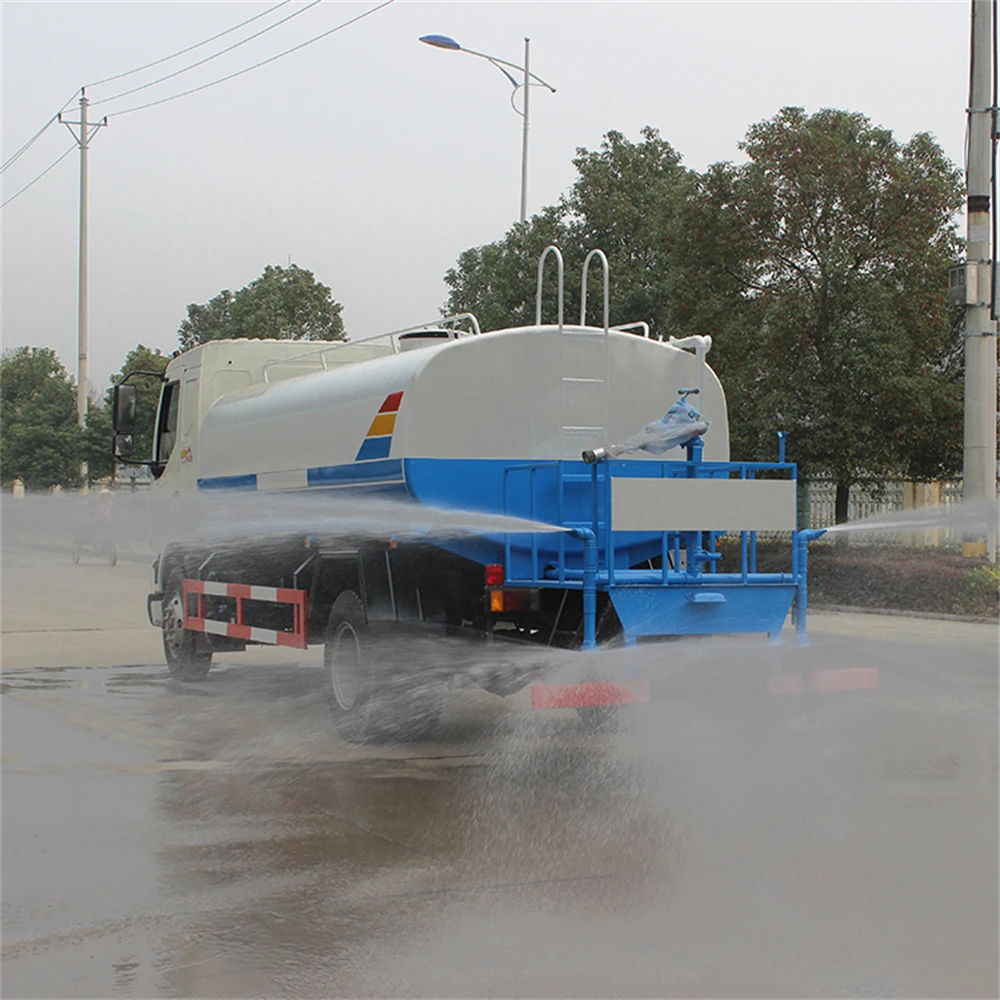 Низкая цена автоцистерна Chenglong 4x2 man с водяным насосом Евро 3 Автоцистерна для воды на продажу 15