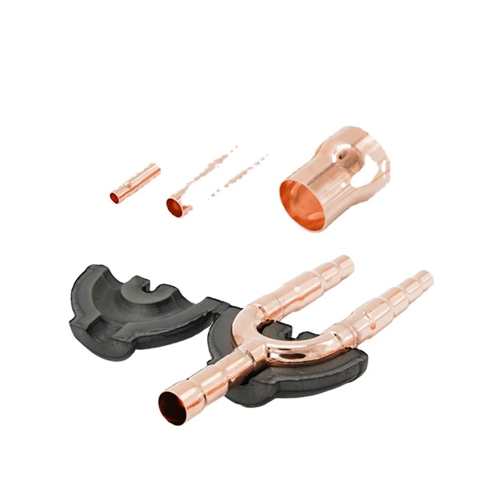 Professional Customization copper tube for aircon copper pipes for air conditioners  y branch midea FQZHN-03D
