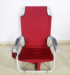 wholesale adjustable floor recliner ultralight summer lounge outdoor folding  low portable beach chair lightweight