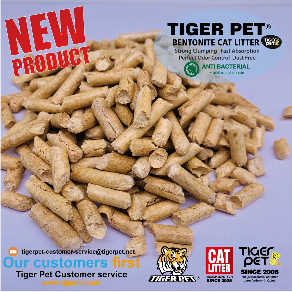 Cats LightWeight Clumping Cat Litter, Low Dust, Free & Clean Unscented Multi Cat Litter, 17 lb. Pail TIGER PET