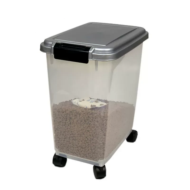 Promotional China Wholesale Pet Storage Bin Kitchen Storage Food Organizer Container Pet