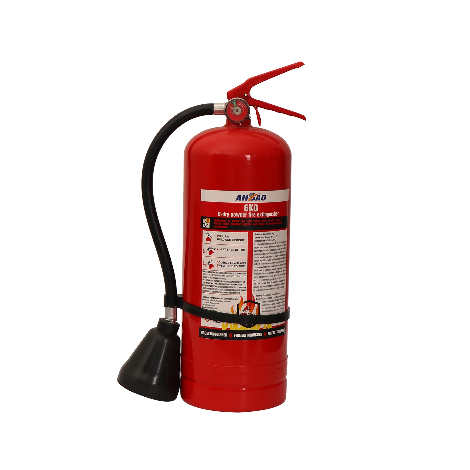 Lithium-ion  Fire extinguisher D class Powder extinguisher Laboratory use fire extinguisher Customization