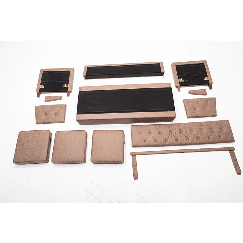 
Luxury Velvet Tufted Chesterfield Living Room Sofa Set With Competitive Price 