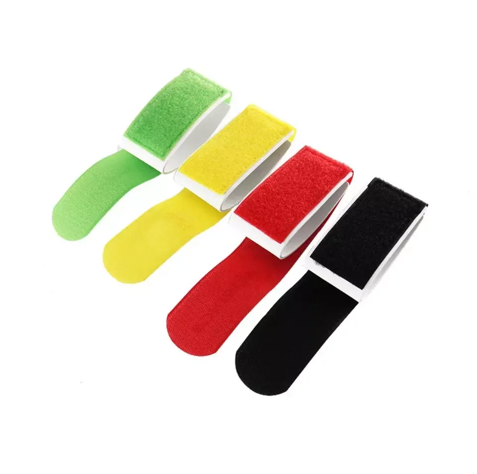 Модный производитель на заказ, гибкий резиновый ремешок для лыж Wellcro, клейкая лента с крючком и петлей