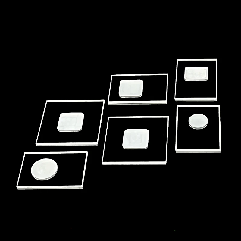 High quality coated round uv quartz plate quartz substrate coating quartz plate