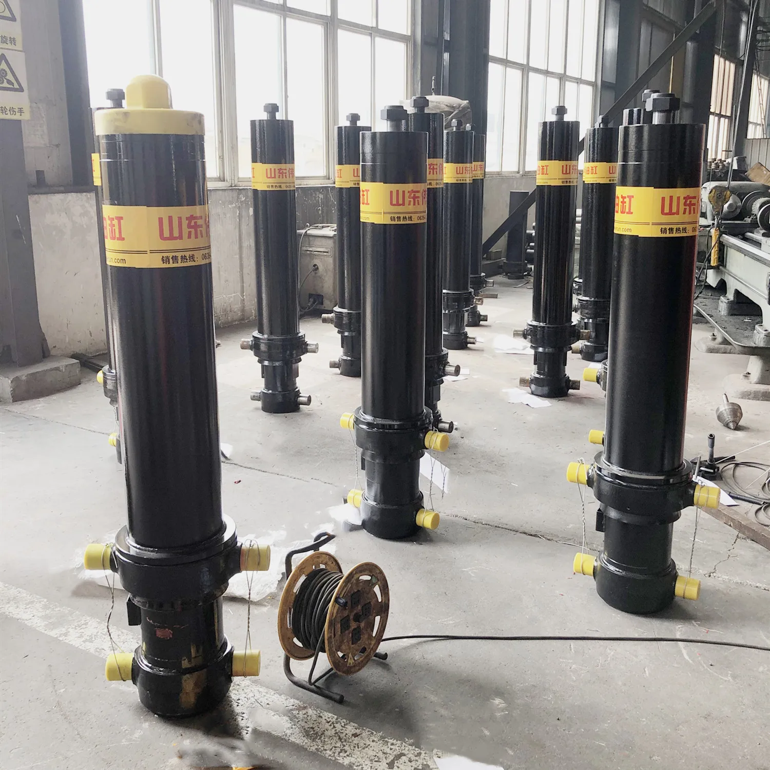 
4TG-E160X3800ZZ Telescopic Tipper Under Body Hydraulic Jack/Cylinder 