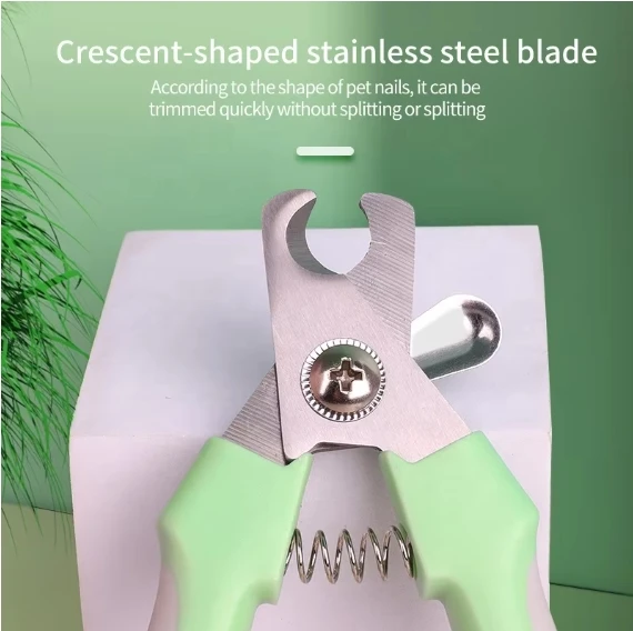 Factory Wholesale Color Box Packaging Pet Nail Scissors Dog Nail Cutter Cat Dog Nail Clipper