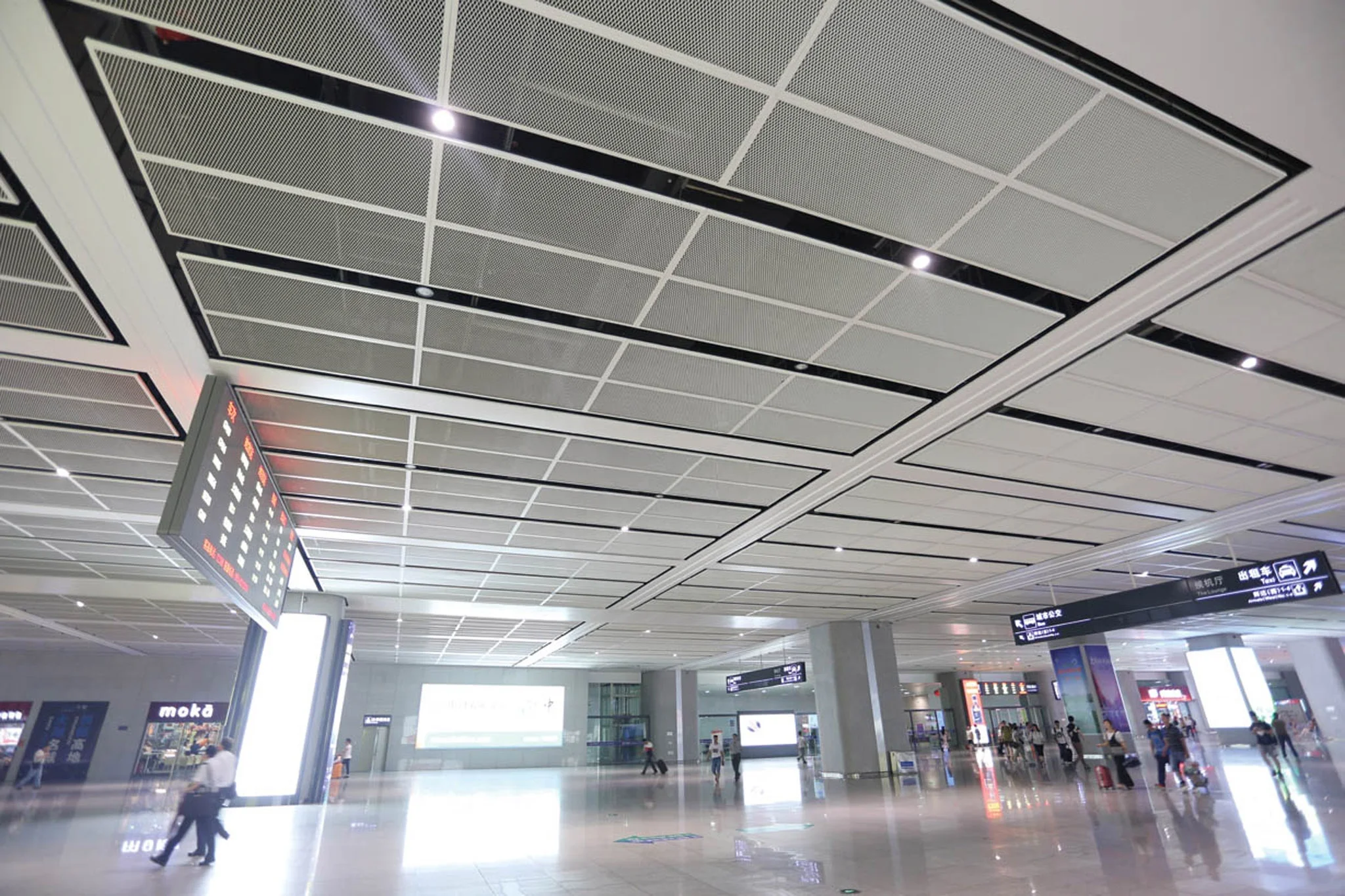 ACEPLATE Metal Mesh Suspended Ceiling Aluminium Modern Building Materials Mesh Panel