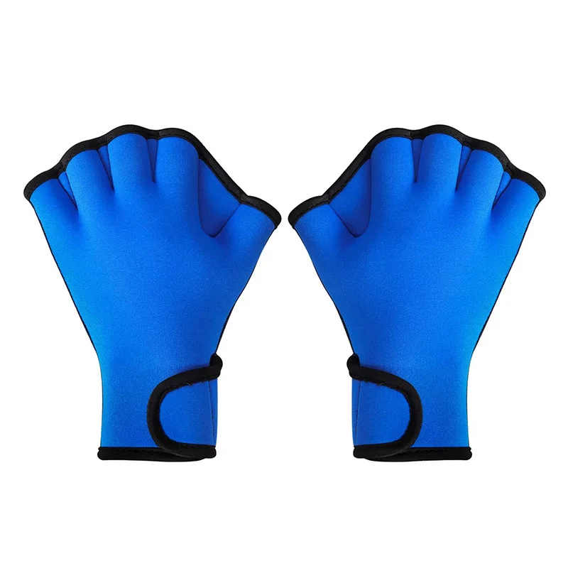 Diving Gloves M Size L Size Half Finger Winter Swimming Wear-resistant Non-slip Gloves Swimming Paddling Palm