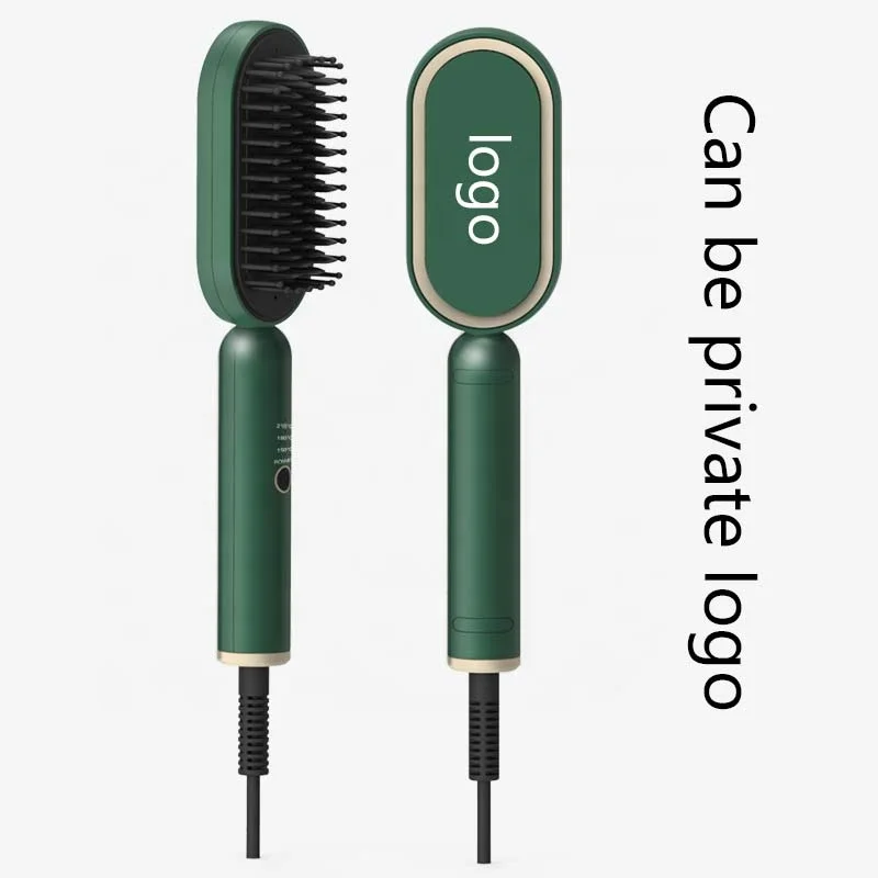 High Quality Flat Iron Hair Straightener Salon Curl And Keratin Mini Size Hair Straight Brush Comb Machinery Titanium Comb