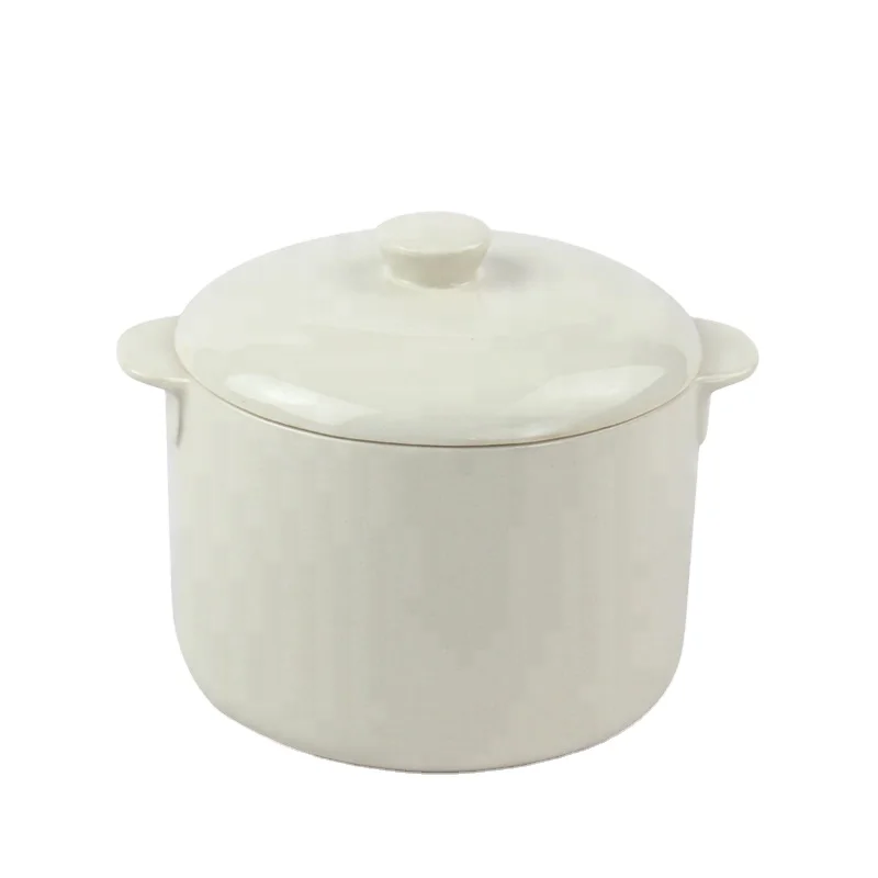 Japanese Style Sublimation Ceramic Steam Soup Bowl Stoneware Steamed Egg Cup Small Stew Pot with Lid for Home Kitchen