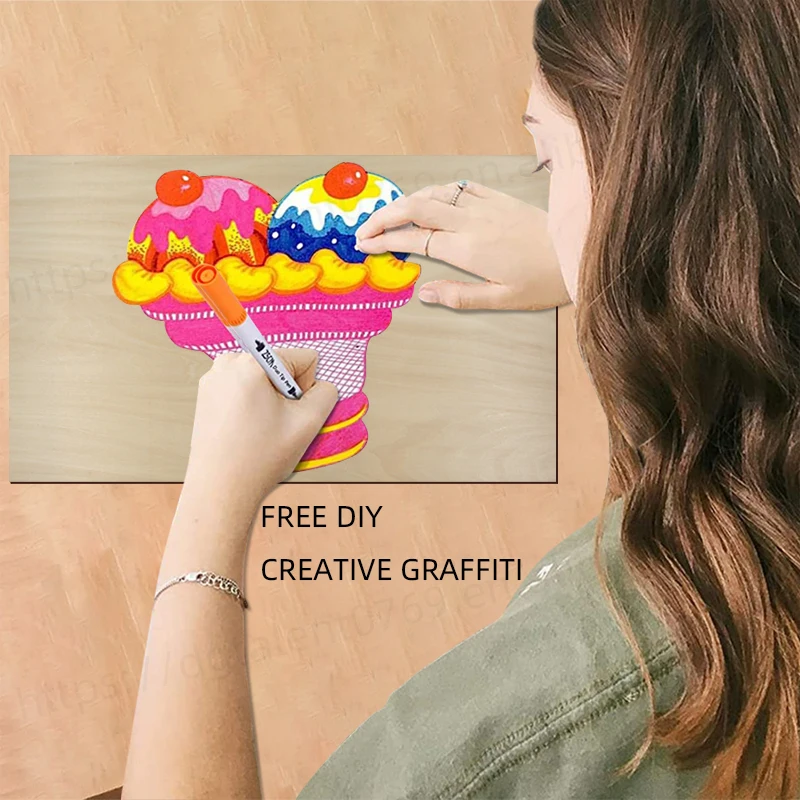 Tailai Unfinished wood rectangular thin plywood planks for crafts wood burning and CNC cutting wooden DIY decorations