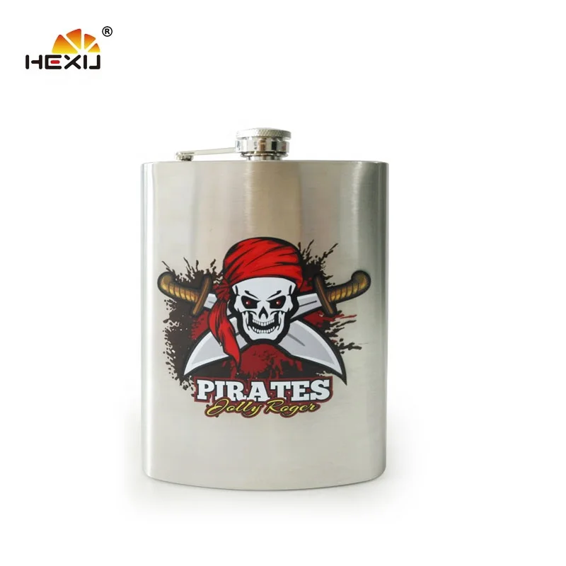 Custom Outstanding Metal Alcohol Travel 18oz Stainless Steel 500Ml Hip Flask