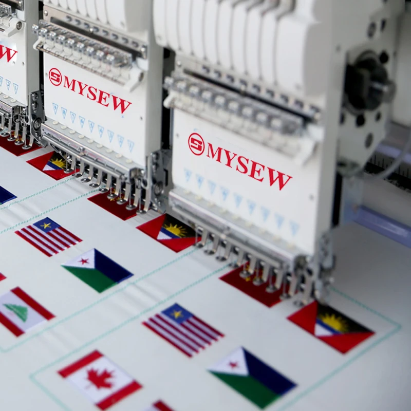 MYSEW MHS905HC high speed 5 head computerized sewing and embroidery machine for garment
