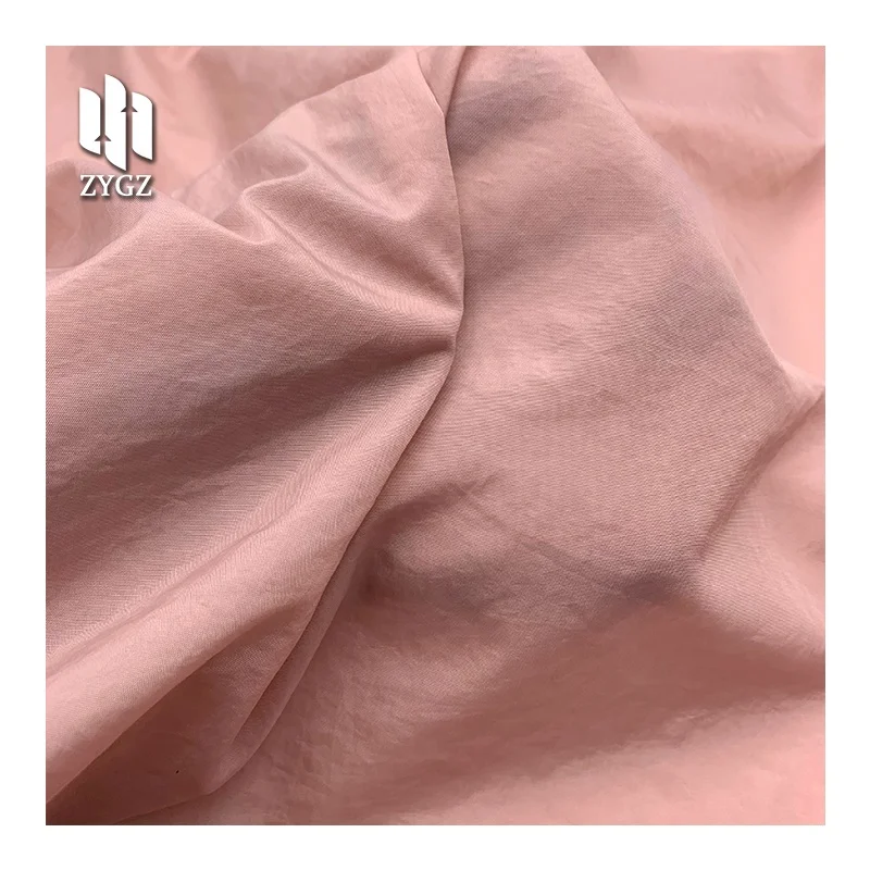 Wholesale high Quality 100% Nylon Sportswear Jackets Solid Color Windproof Soft Shell Fabric