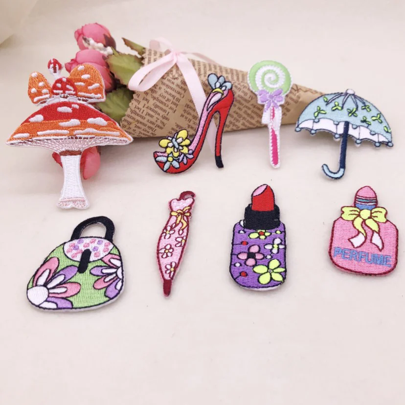 Hot Sell Cute Design Embroidery Sour Patch Kids Hat Bag Shoes Decoration