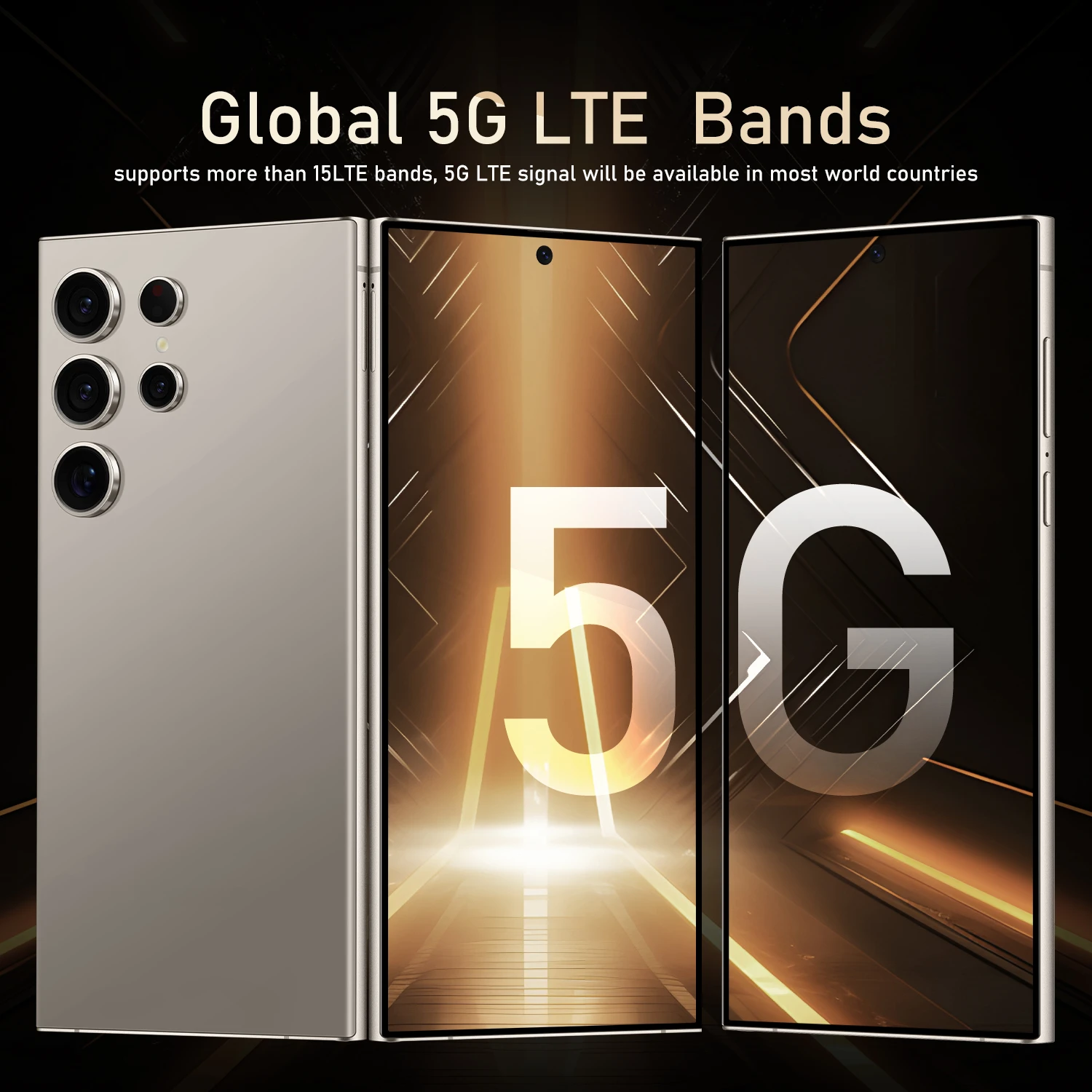 2024 Hot Selling S24 ULTRA 7.3 Inch 12GB+512GB 48MP+108MP face unlock full Display Android 12 Cell Phone free samples Smartphone