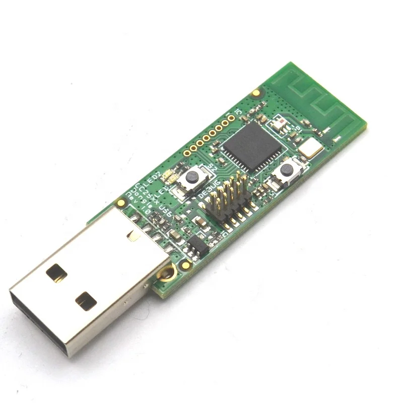Wireless Zigbee CC2540 Sniffer Bare Board Packet Protocol Analyzer Module USB Interface Dongle Capture Packet Module