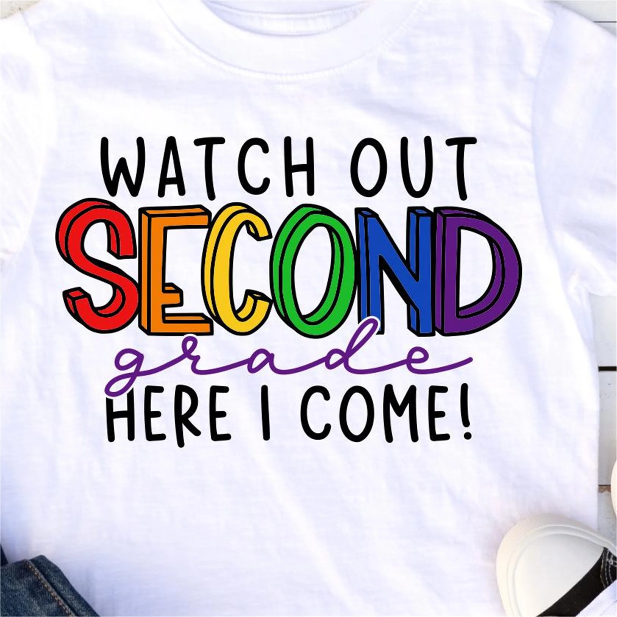 screen print transfer Hot Sale Back To School Custom Iron On Decals Leopard School Daycare screen print transfer