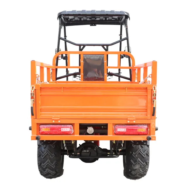 Farm utv Orchard четырехколесный транспортный мотоцикл самосвал ковш фермерский автомобиль транспортная техника