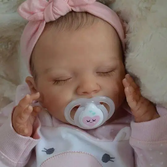 
Realistic Soft Silicone Reborn dolls The Blue bebes reborn toys for baby 