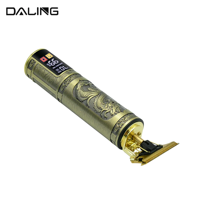 DL-1323 Metal Carving Desgin Hair Cut Machine Beard Trimmer Barber Machines Professional Electric Cordless for Men