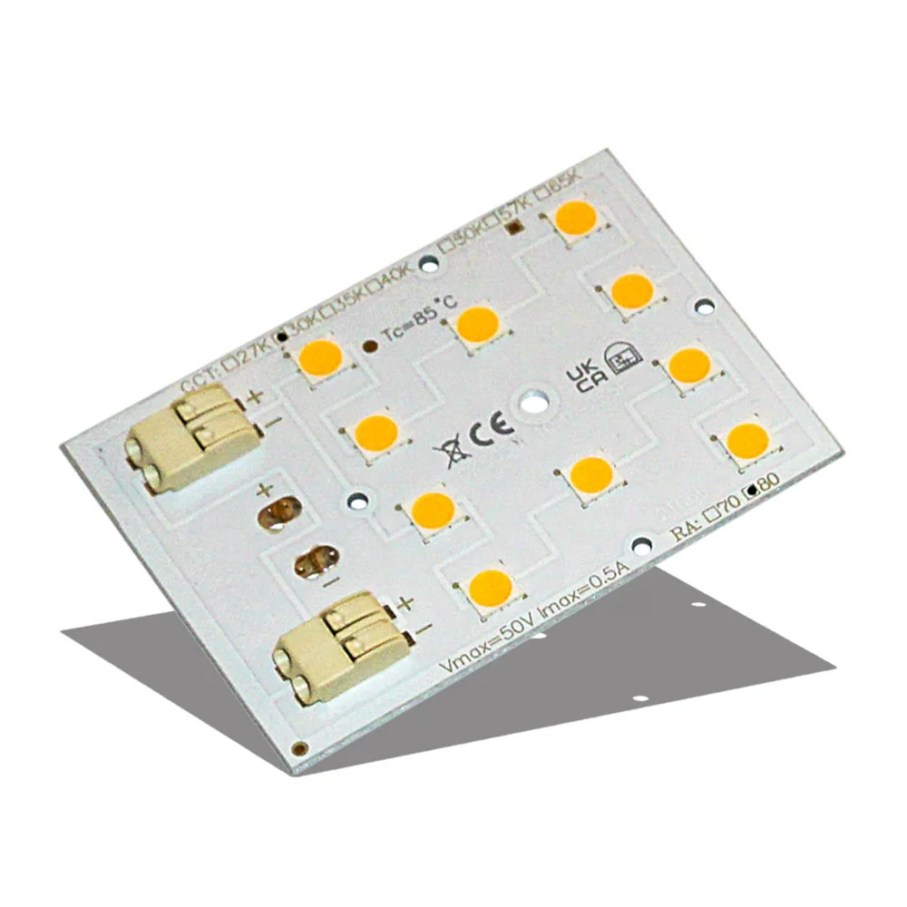 Newest Zhaga Module 10H1 SMD5050LED 2S5P 270 degree with lens Optical Accessories 13W 10x1 Outdoor Module For Street Lighting