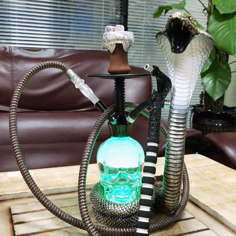 Высококачественная Смола Spectre Narguile Cobra кальян набор для курения кальяна оптом